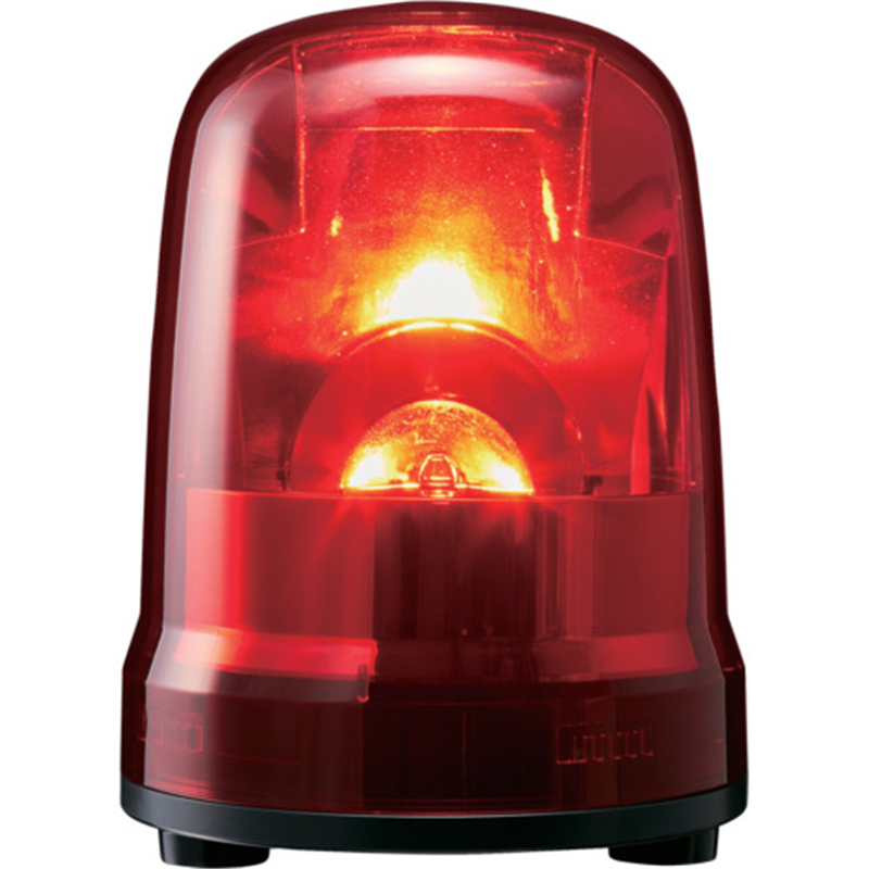 PATLITE 回転灯 Φ150 M2 キャブ R 1台（ご注文単位1台）【直送品】