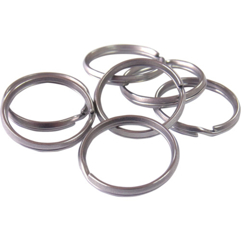 ニッサチェイン ステンレスキーリング 32mm (100個入) 1箱（ご注文単位1箱）【直送品】