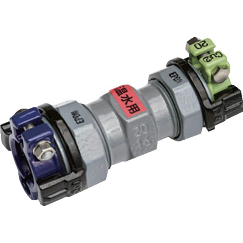 SKカワニシ 塩ビ管×銅管2形用異種管継手 SKXソケット V20×Cu(2)20(温水用) 1個（ご注文単位1個）【直送品】