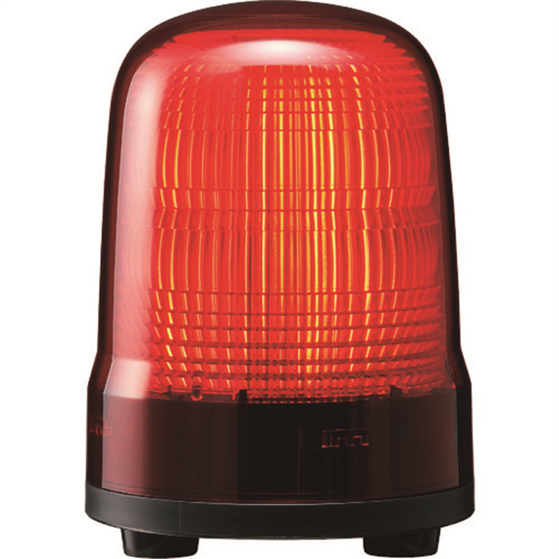 PATLITE 表示灯 Φ100 M1 端子台 ブザー R 1個（ご注文単位1個）【直送品】