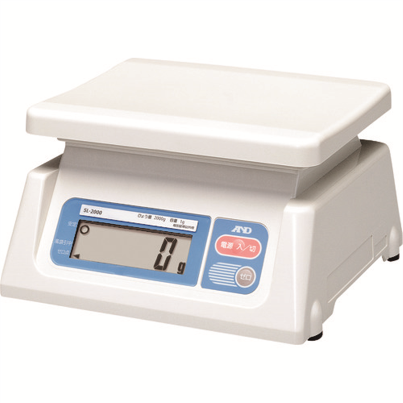 A&D デジタルはかり 1g/2000g 1台(ご注文単位1台)【直送品】