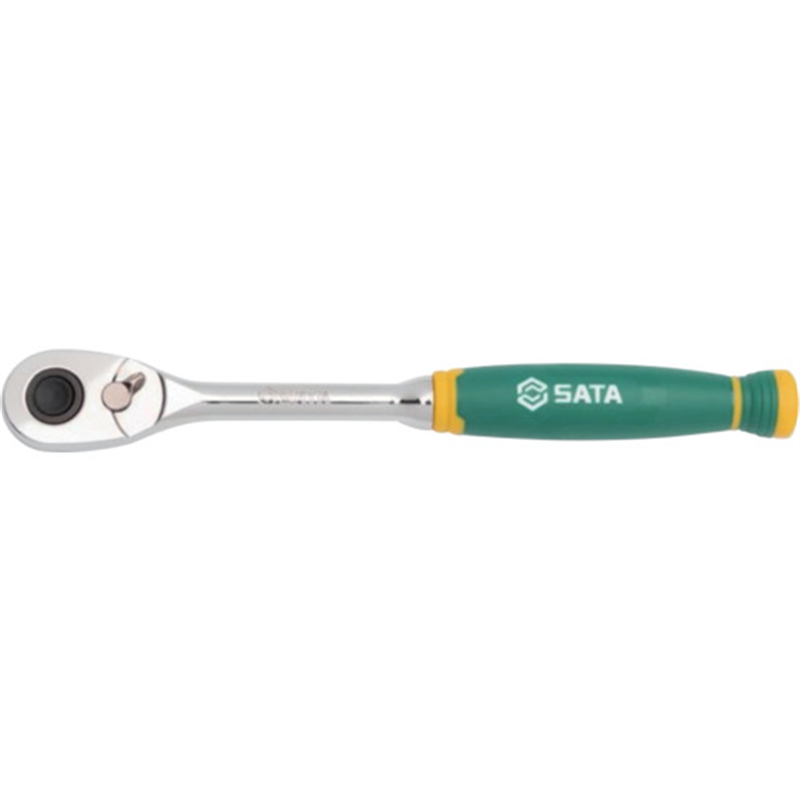 SATA ラチェットハンドル 72XP 差込角9.5mm 1本（ご注文単位1本）【直送品】