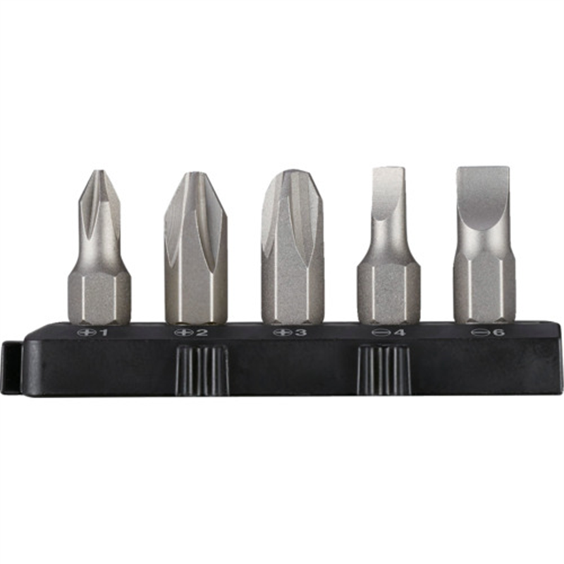 VESSEL TD-BS11 ビットセット5本組(プラス/マイナス) 1セット(ご注文単位1セット)【直送品】