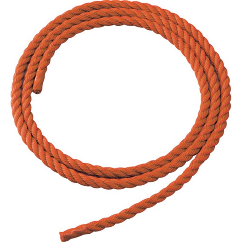 TRUSCO 2連はしご81用交換パーツ ロープ 8m オレンジ色 1本（ご注文単位1本）【直送品】