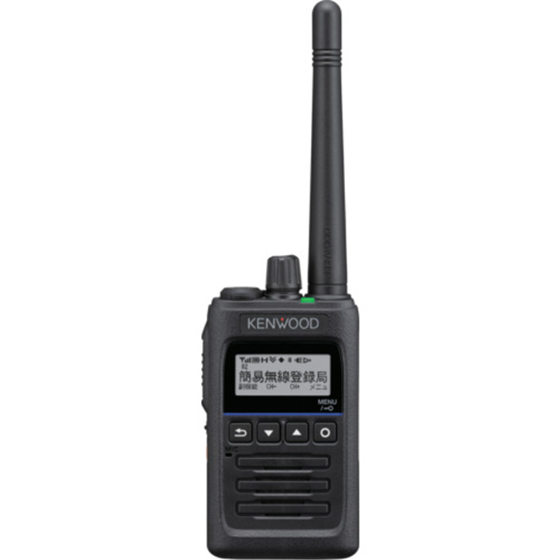 KENWOOD ハイパワーデジタルトランシーバー 黒 1台（ご注文単位1台）【直送品】