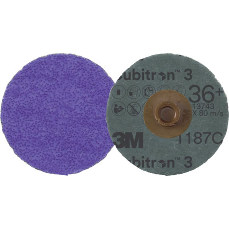 3M キュービトロン(TM) 3 ロロック(TM) TSディスク 1187C 36+ 102mm 1枚(ご注文単位25枚)【直送品】