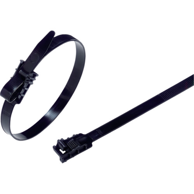 TY-Rap Ty-Rap(タイラップ)リリース結束バンドﾞ耐候(黒色)(大袋) 幅12.7×長さ483mm 100本入り 1袋（ご注文単位1袋）【直送品】