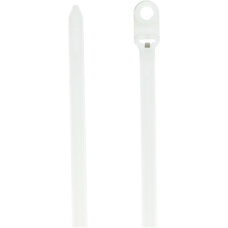 TY-Rap Ty-Rap(タイラップ)パネル固定用結束バンド標準(ナチュラル色)(小袋) 取付穴径3.0mm 幅2.3×長さ102mm 100本入り 1袋（ご注文単位1袋）【直送品】