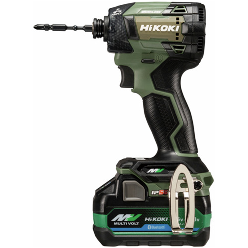 HiKOKI コードレスインパクトドライバ WH36DD 形 フォレストグリーン 1台(ご注文単位1台)【直送品】