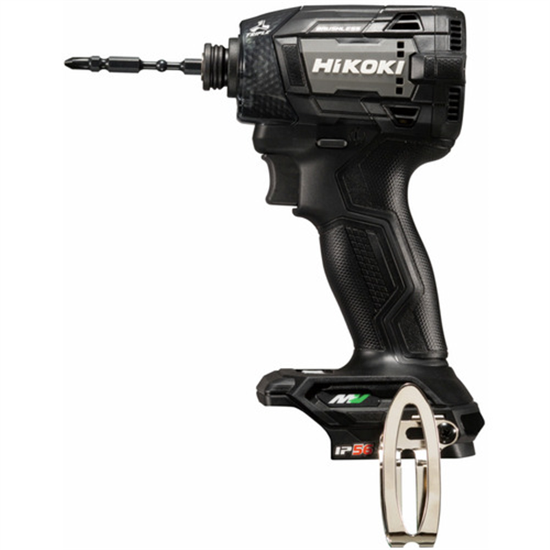 HiKOKI コードレスインパクトドライバ WH36DD 形 ストロングブラック 本体のみ 1台(ご注文単位1台)【直送品】