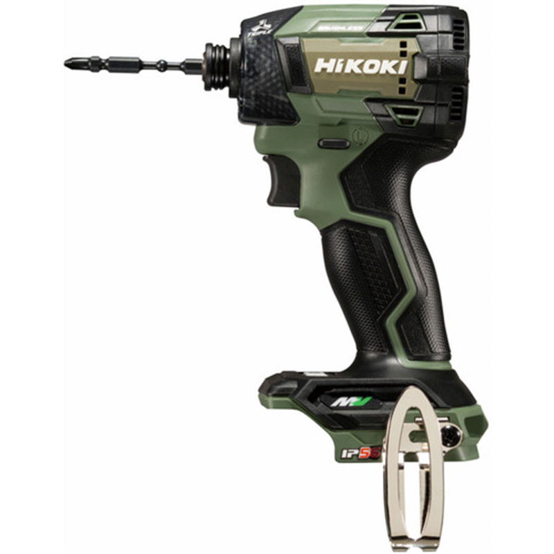 HiKOKI コードレスインパクトドライバ WH36DD 形 フォレストグリーン 本体のみ 1台(ご注文単位1台)【直送品】