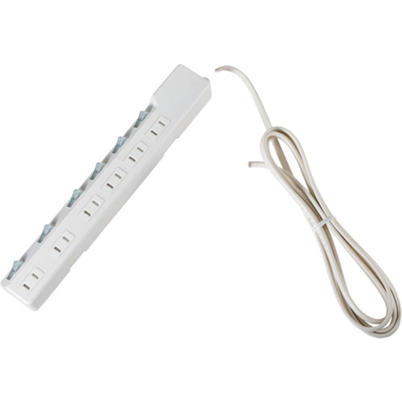 ELPA コード付タップ 耐雷SW付タップ 6個口2M 1個(ご注文単位1個)【直送品】