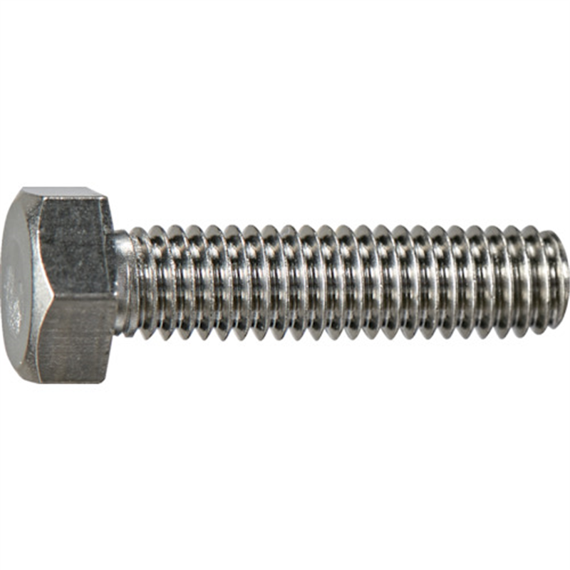 TRUSCO 六角ボルト ステンレス 全ネジ M5×18 10本入 少量パック 1袋(ご注文単位1袋)【直送品】