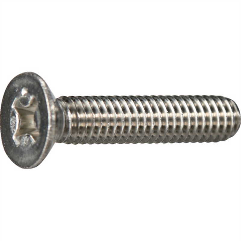 TRUSCO 皿頭小ねじ ステンレス 全ネジ M3×15 20本入 少量パック 1袋（ご注文単位1袋）【直送品】