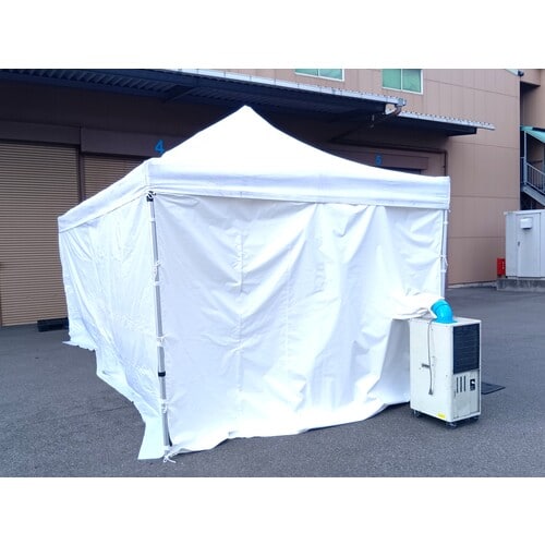 トラスコ中山 KOK HEXEASY 熱中症クールテント 3×6M 1個（ご注文単位1個）【直送品】