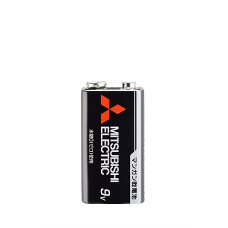 三菱電機 9V角形 乾電池 6F22UD/1S  ［1本 /マンガン］ 6F22UD1S 1個（ご注文単位1個）【直送品】