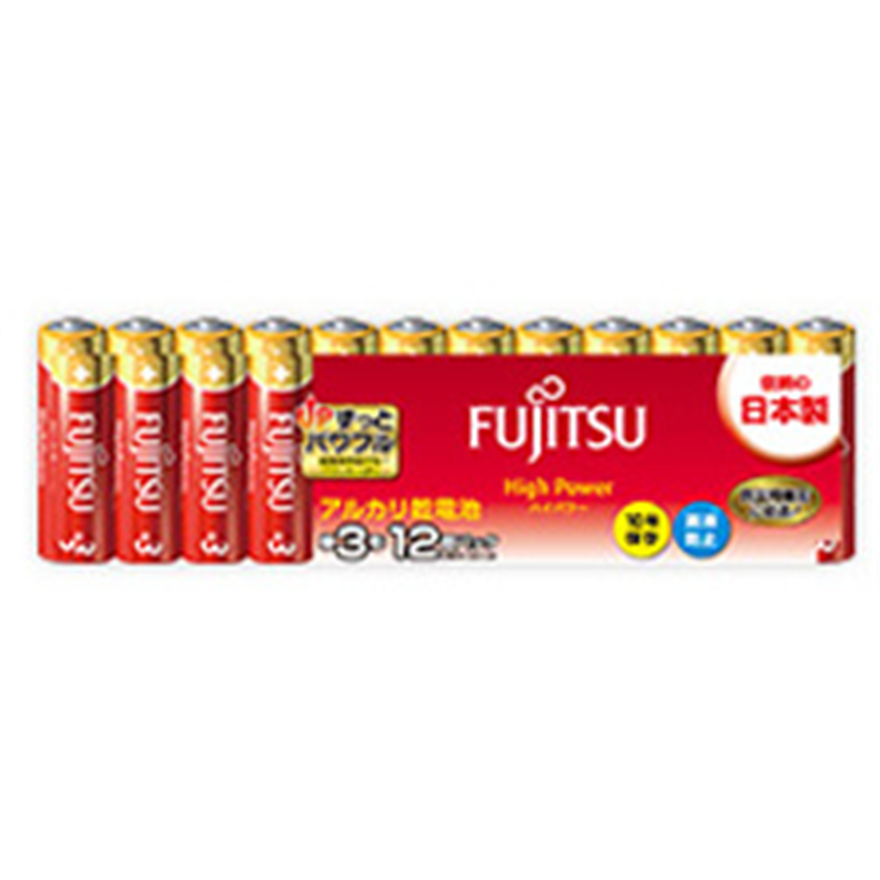 富士通 単3電池 LR6FH-12S  ［12本 /アルカリ］ LR6FH12S 1個（ご注文単位1個）【直送品】