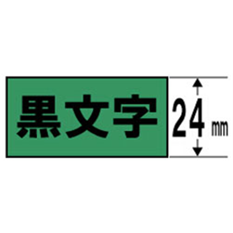 キングジム マグネットテープ SJ24G 緑 ［黒文字 /24mm幅］ SJ24G 1個（ご注文単位1個）【直送品】