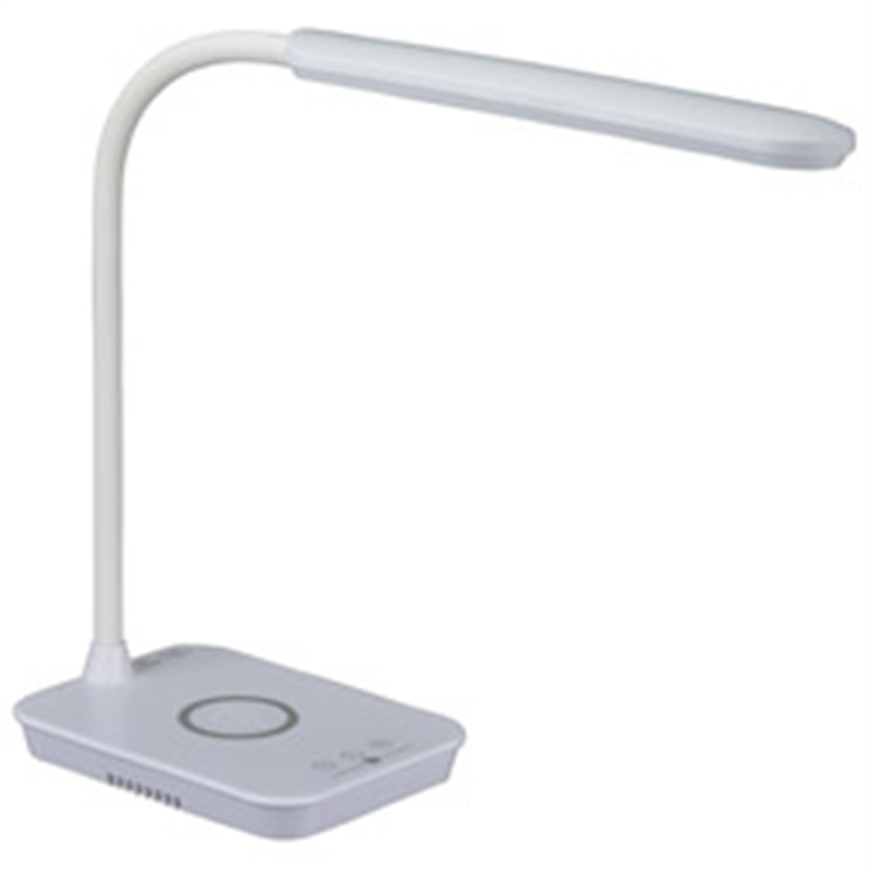 オーム電機　OHM　ELECTRIC LEDデスクライト ワイヤレス充電機能付 ホワイト ODS-LDQ338K-W ［LED /昼光色］ ODSLDQ338KW 1個（ご注文単位1個）【直送品】