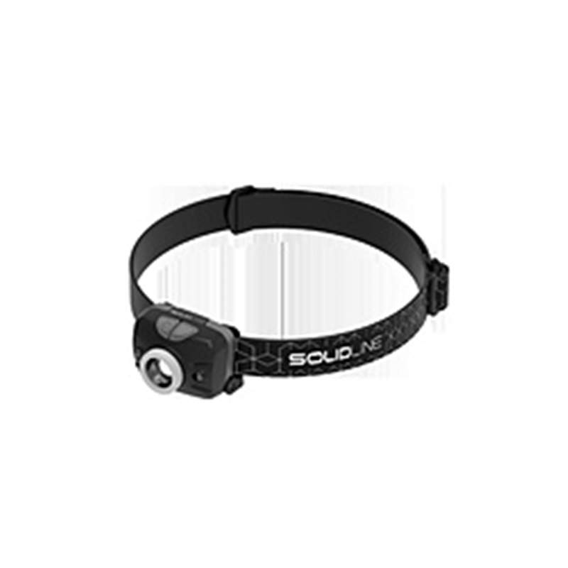 レッドレンザー ヘッドライト：SOLIDLINE SH3  502204 ［LED /単4乾電池×3 /防水対応］ 502204 1個（ご注文単位1個）【直送品】