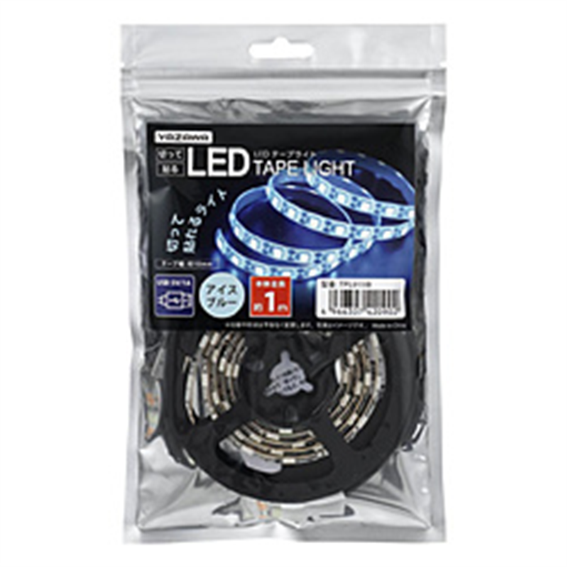 ヤザワ テープライト　アイスブルー　1m　LED　TPL011IB TPL011IB 1個（ご注文単位1個）【直送品】