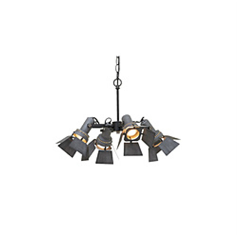 インターフォルム ペンダントライト Strea(ストレア) 小型LED電球(40W相当 口金E17 電球色)×4灯付 LT-2397GY LT2397GY 1個(ご注文単位1個)【直送品】