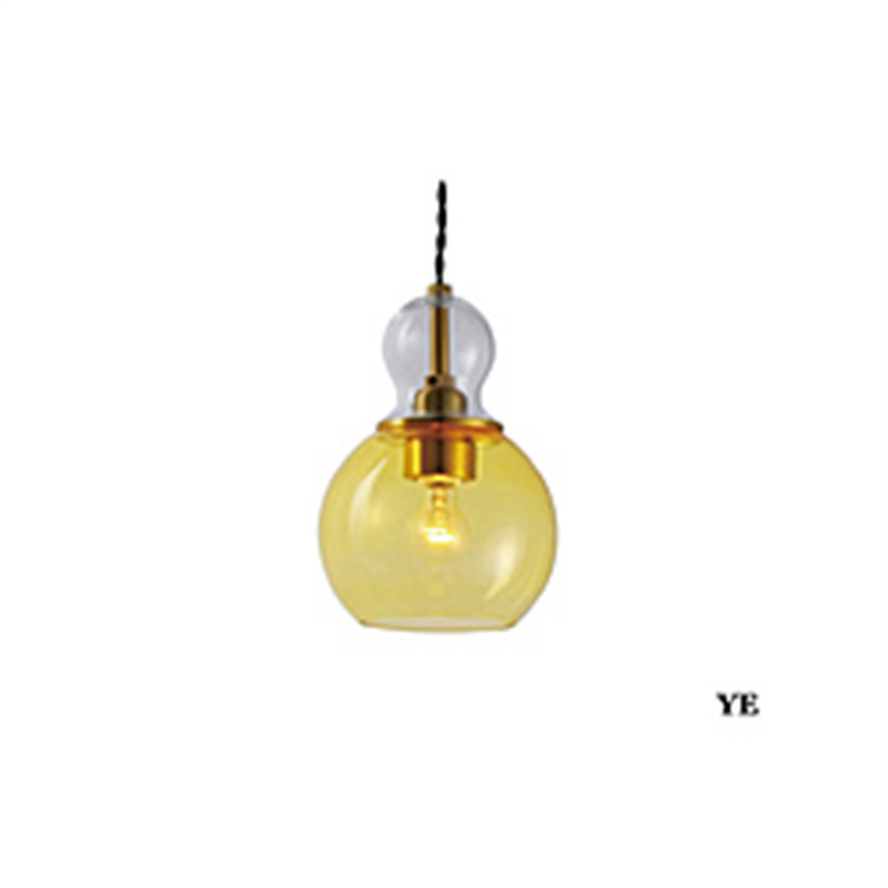 インターフォルム ペンダントライト Tyyne (テューネ) イエロー 小型LED電球(E17/40W相当/電球色)×1灯付 LT-4243YE  LT4243YE 1個（ご注文単位1個）【直送品】