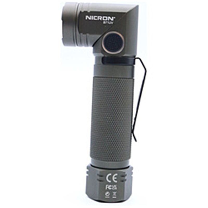 ニクロン NICRON Nicron B71UV 首振りLEDライト 1000LM B71UV 1個(ご注文単位1個)【直送品】