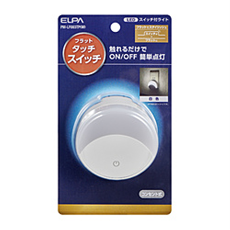 ELPA エルパ LEDスイッチ付ライト PM-LF003TP(W) ELPA PM-LF003TP(W) PMLF003TPW 1個(ご注文単位1個)【直送品】
