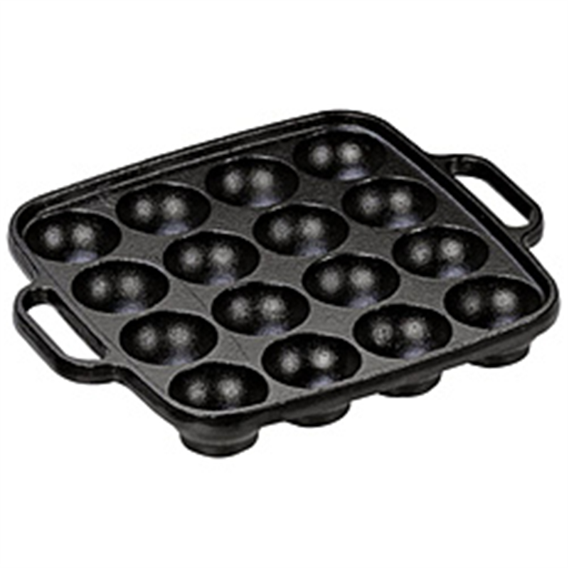 イシガキ産業 ISHIGAKI IH 鉄鋳物 鋳物 たこ焼き器 16穴 1個(ご注文単位1個)【直送品】