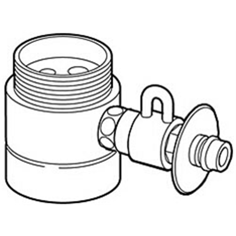パナソニック　Panasonic 食器洗い乾燥機用 分岐水栓　CB-SYC6   CB-SYC6 1個（ご注文単位1個）【直送品】