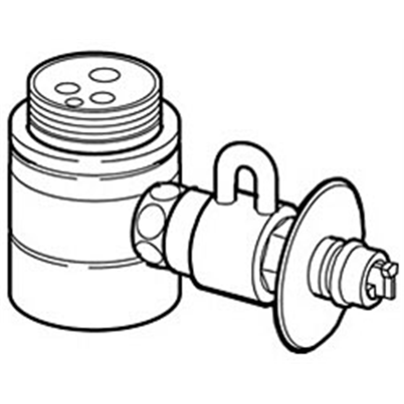 パナソニック　Panasonic 食器洗い乾燥機用 分岐水栓　CB-SMVA6   CB-SMVA6 1個（ご注文単位1個）【直送品】