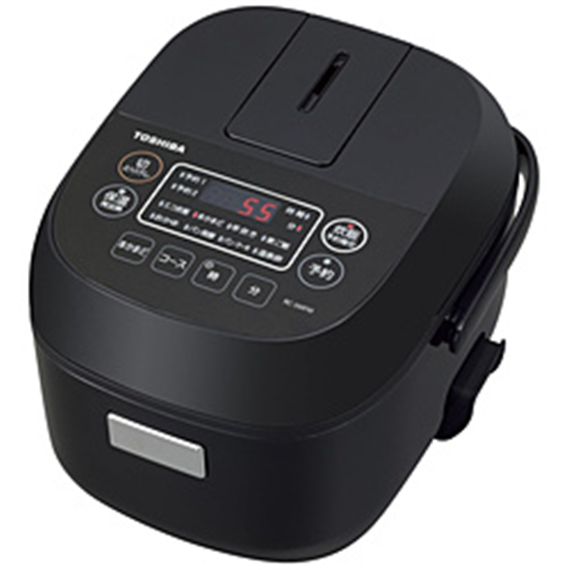 東芝　TOSHIBA 炊飯器  ブラック RC-5MFM-K ［3合 /マイコン］ 1個（ご注文単位1個）【直送品】