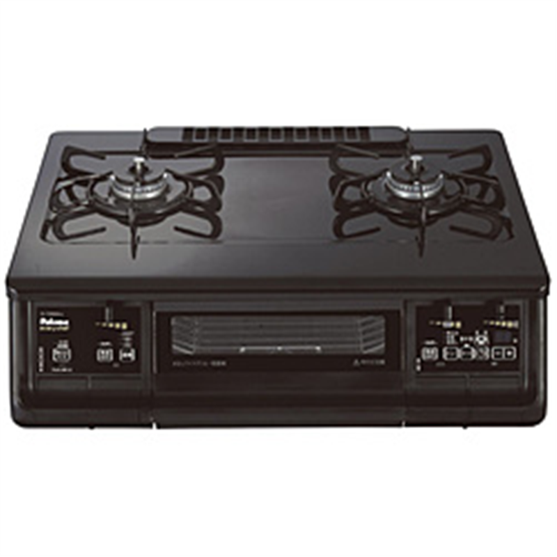 パロマ　Paloma ガスコンロ [2口] everychef(エブリシェフ)  IC-735WA-L ［約60cm /都市ガス12・13A /左強火］ 1個（ご注文単位1個）【直送品】