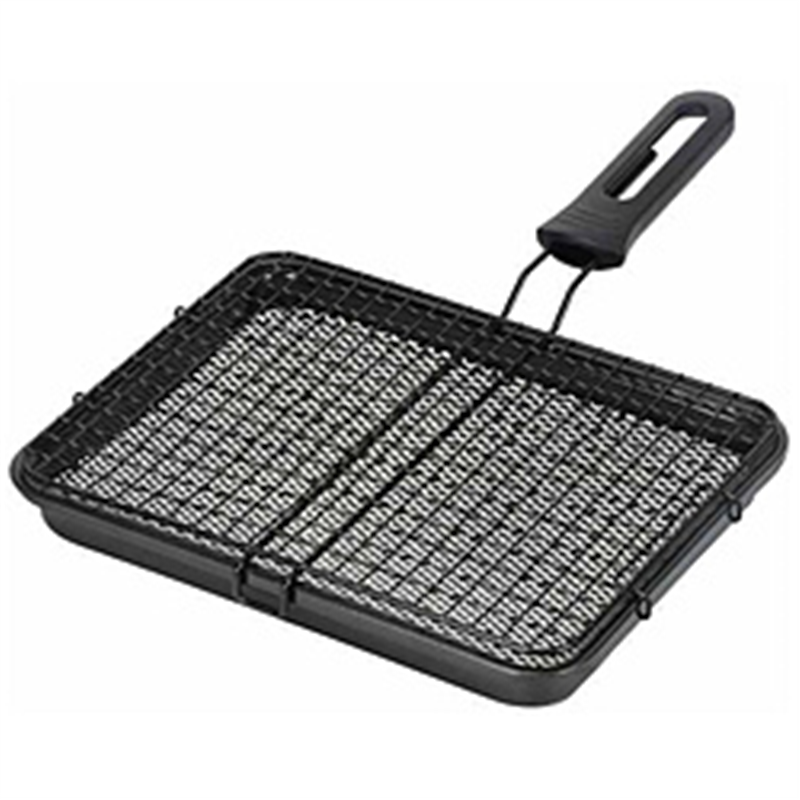 パール金属 PEARL METAL ホットグリル クリンプ魚焼セラミック入大判 ガス火専用 1個(ご注文単位1個)【直送品】