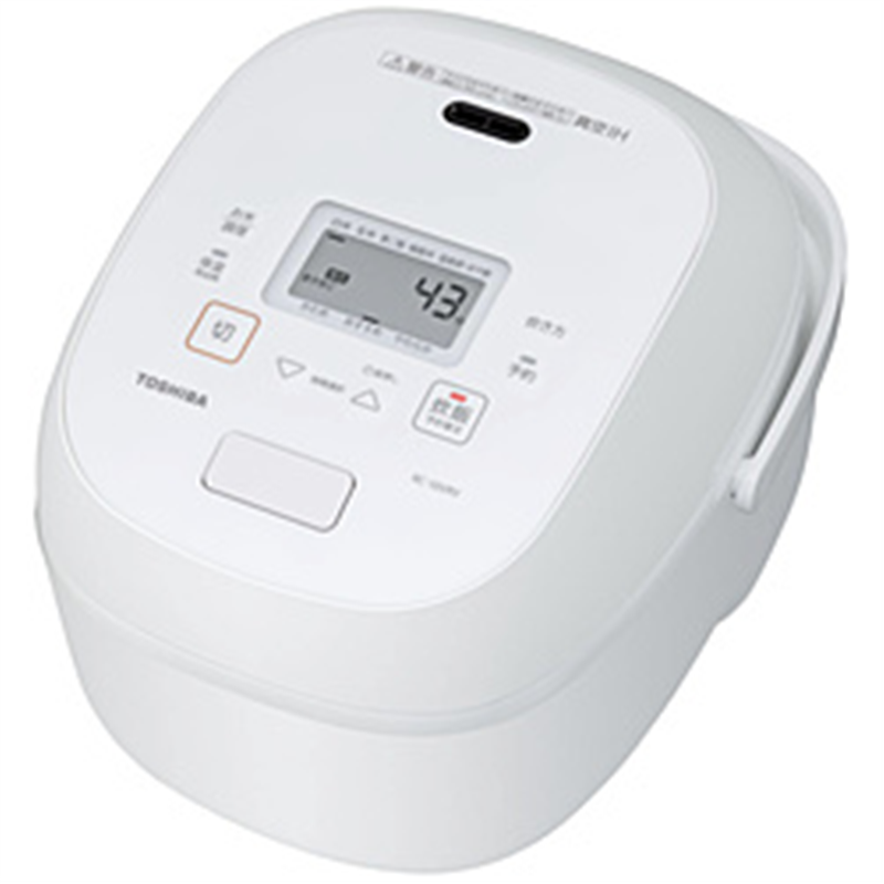 東芝　TOSHIBA 炊飯器 炎匠炊き グランホワイト RC-10VRV(W) ［5.5合 /IH］ 1個（ご注文単位1個）【直送品】