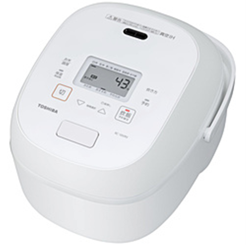 東芝　TOSHIBA 炊飯器 炎匠炊き グランホワイト RC-18VRV(W) ［1升 /IH］ 1個（ご注文単位1個）【直送品】
