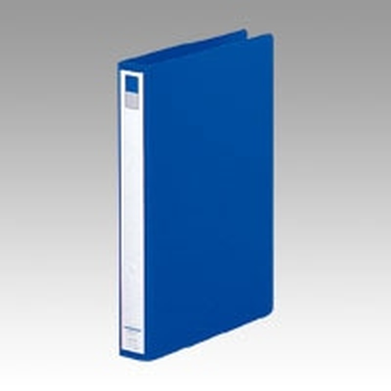 F-877U-20 リングファイルA4S　2H　ブルー 1冊 (ご注文単位1冊)【直送品】