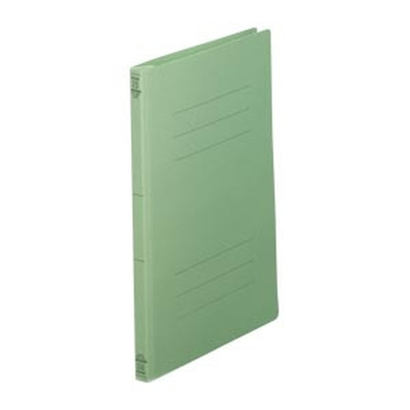 フF-J80 グリーン フラットファイルJ A4-S グリーン 1冊 (ご注文単位1冊)【直送品】