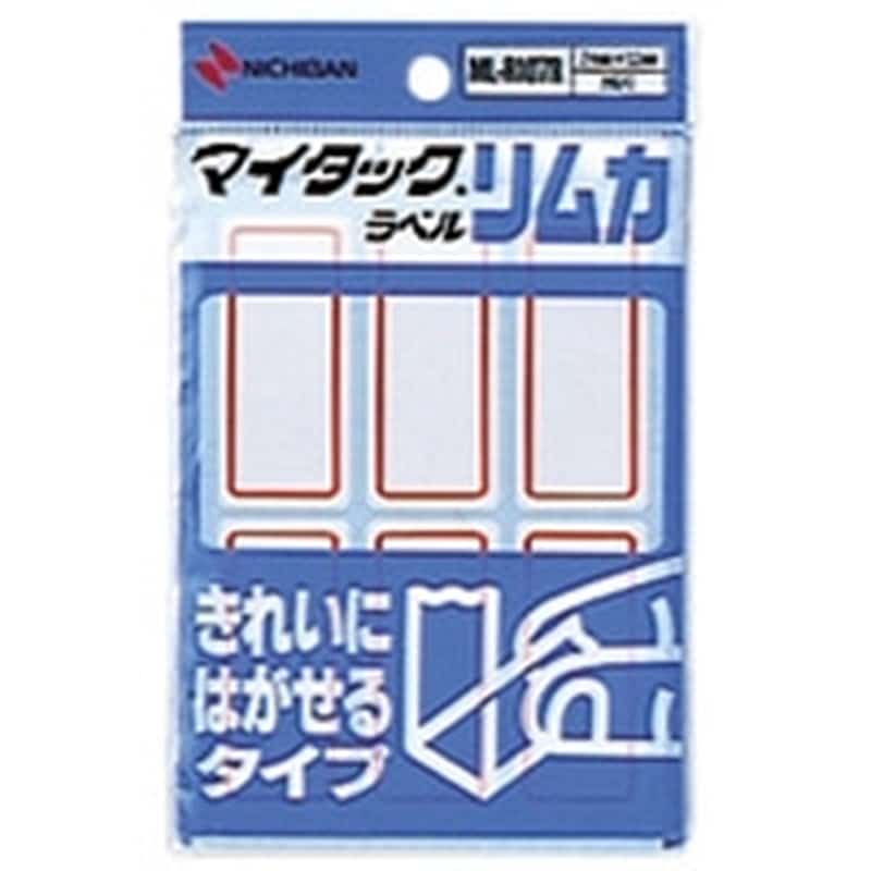 ML-R107R アカワク マイタックラベルリムカ 赤枠 1個 (ご注文単位1個)【直送品】