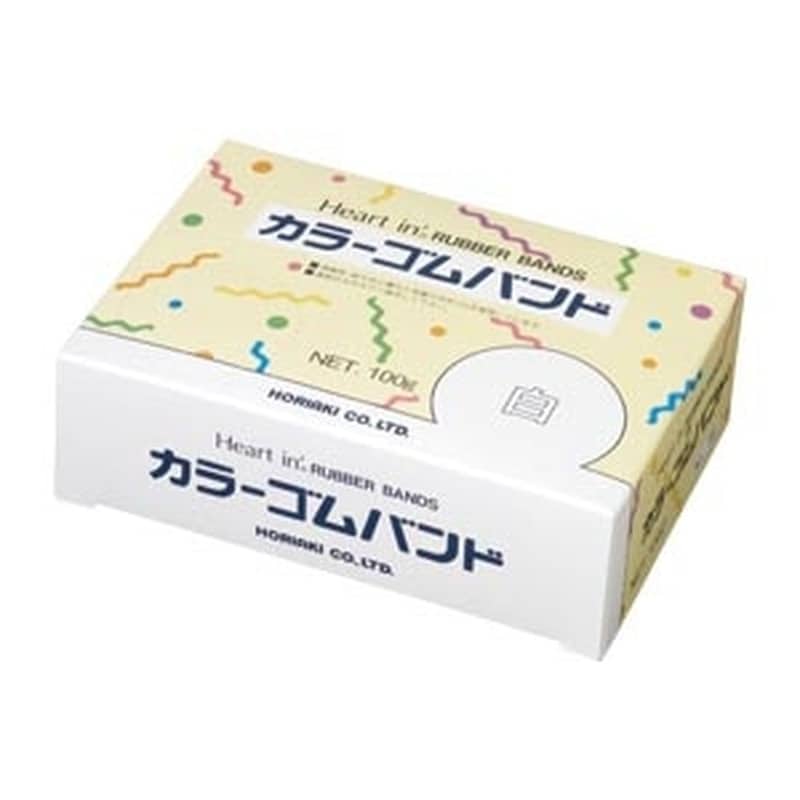 #16 100G シロ ハートインゴムバンド#16 100g 白 1箱 (ご注文単位1箱)【直送品】