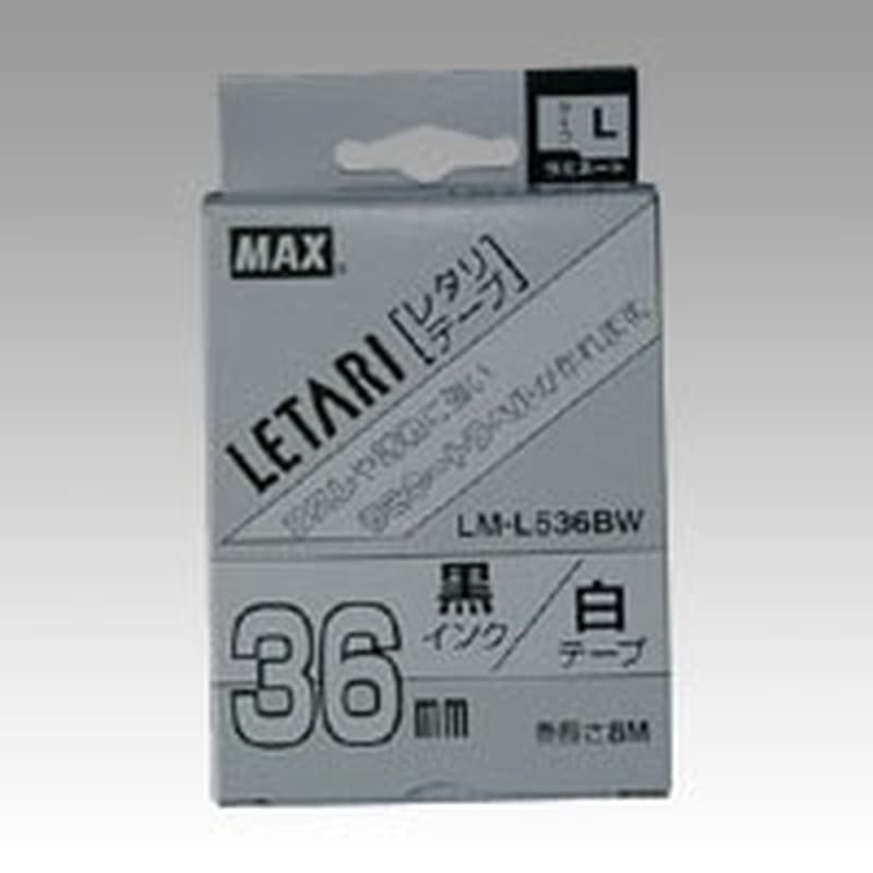 LM-L536BW ビーポップミニ 白ラベル 黒文字 1個 (ご注文単位1個)【直送品】