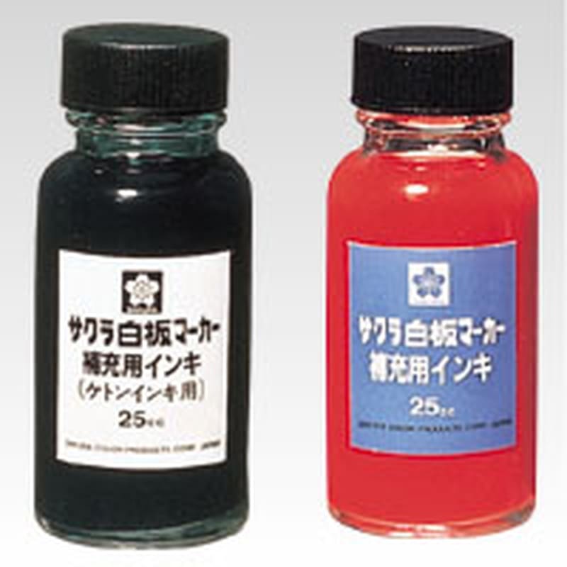 HWBK#49 ｸﾛ 白板マーカー補充インキ25ml　黒 1個 (ご注文単位1個)【直送品】