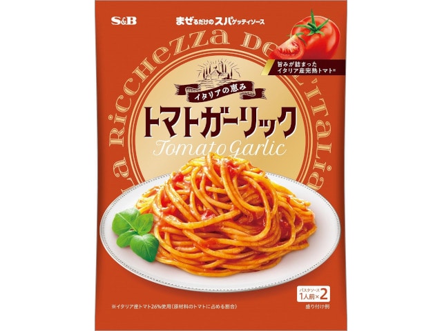 S&Bまぜスパトマトガーリック120g※軽(ご注文単位10個)【直送品】