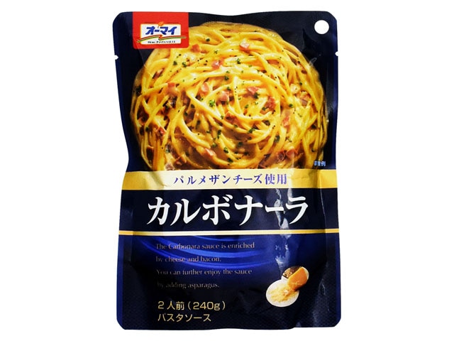 オーマイカルボナーラ240g※軽(ご注文単位12個)【直送品】