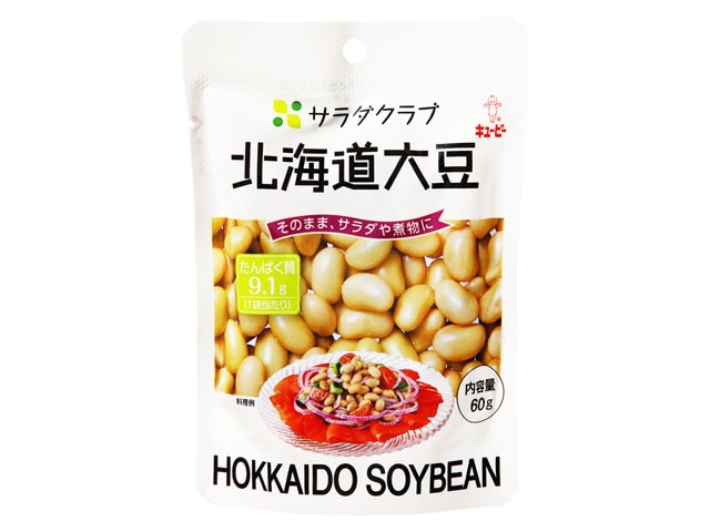 キユーピーサラダクラブ北海道大豆60g※軽(ご注文単位10個)【直送品】