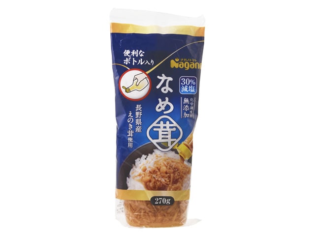 ナガノトマトなめ茸ボトル入270g※軽(ご注文単位10個)【直送品】