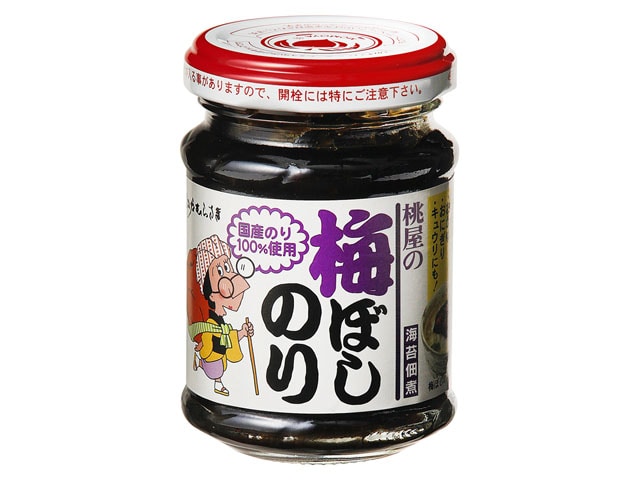 桃屋江戸むらさき梅ぼしのり瓶105g※軽(ご注文単位12個)【直送品】