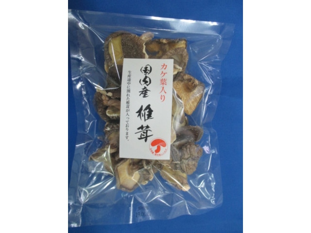 王将椎茸国産椎茸カケ葉入り80g※軽(ご注文単位10個)【直送品】