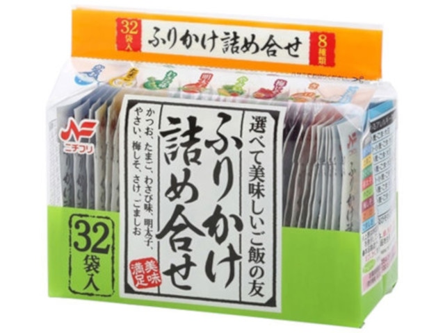 ニチフリふりかけ詰め合せ78g/32P※軽(ご注文単位10個)【直送品】